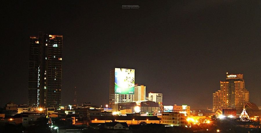 KaenKaew Live House & Rooftop, rooftop bar in Khon Kaen – photo of the skyline