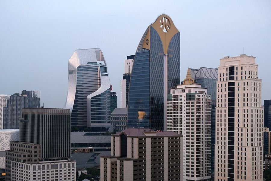 The Speakeasy Rooftop Bar, rooftop bar in Bangkok – photo of view from the bar