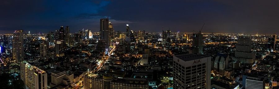 Starlight Rooftop Bar, rooftop bar in Bangkok – photo of the skyline